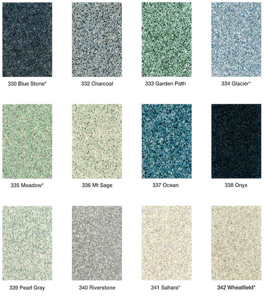 Epoxy Floor Color Chart